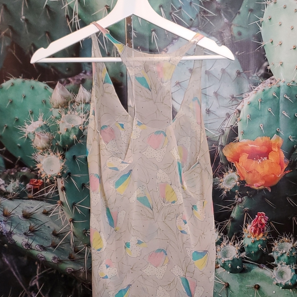 Naven Sheer Print Racerback Tank - Picture 8 of 9
